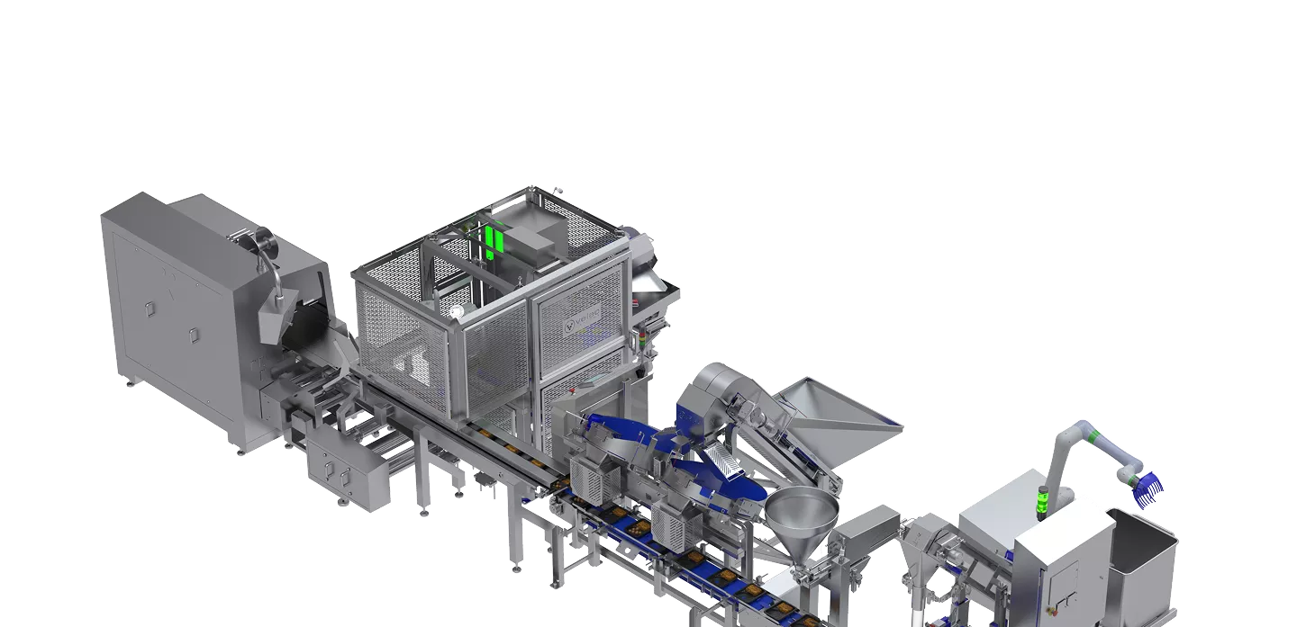 Custom Tray Ready Meal Production Lines | Multi-Fill